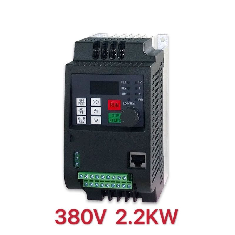 Vfd 7.5Kw Inverter Motor - ECOGOO 380V 2.2KW Mini VFD Variable