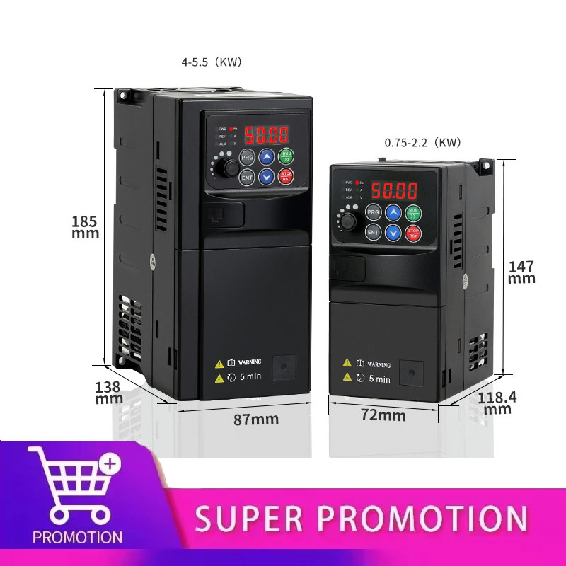 Vfd 7.5Kw Inverter Motor - 1.5/2.2/3.7/5.5/7.5KW VFD Frequency Converter 380V Inverter