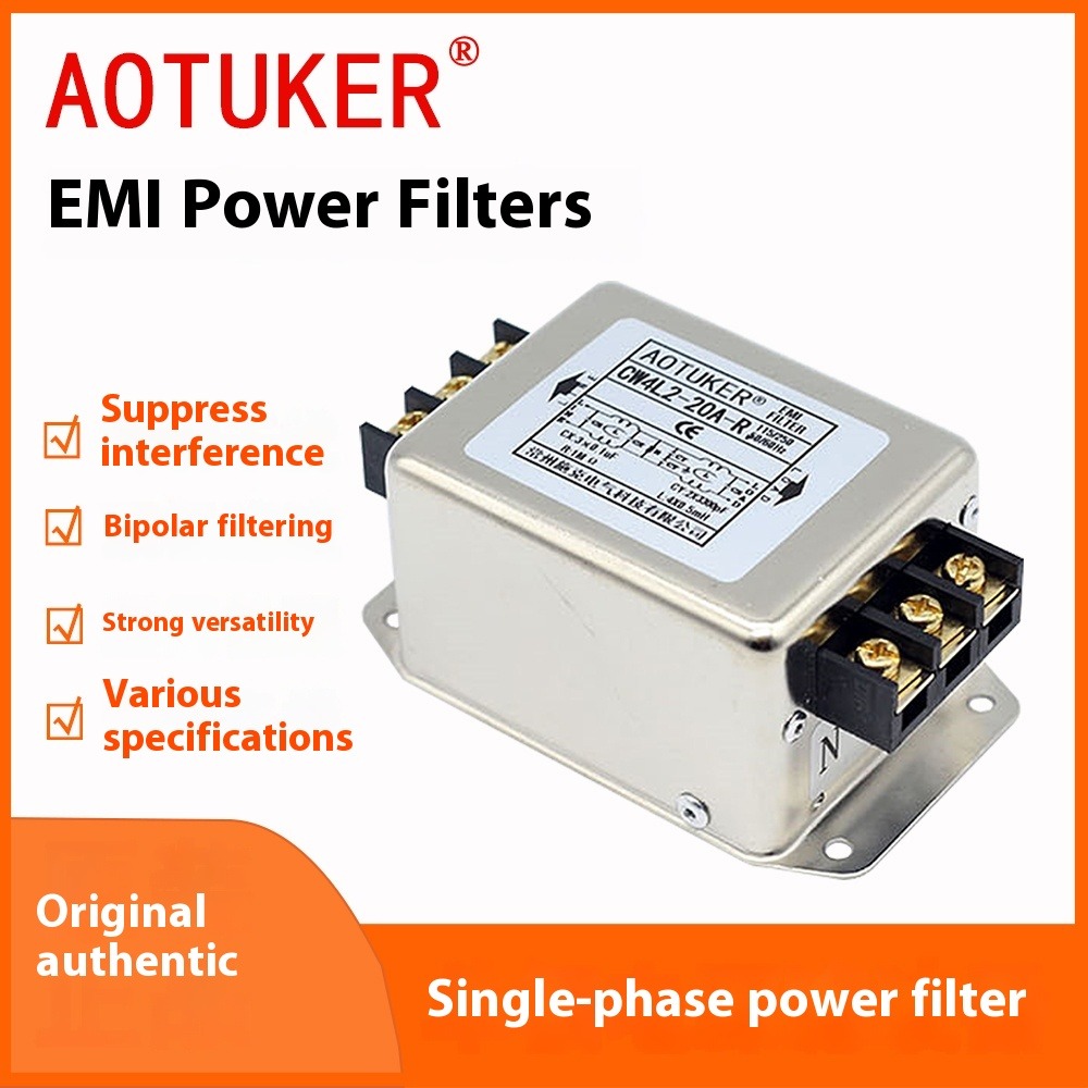 Vfd Emi Filter 3 Phase - EMI Power Filter 115V/220V250V Single Phase