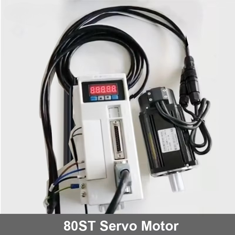 Servo Driver 750W Ac Servo Motor - 220V AC Servo Motor 80ST-M02430 Single-Phase