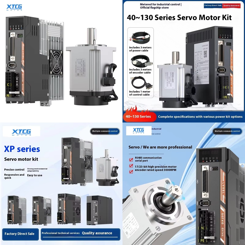 Servo Motor 400W With Driver - TengFeiHigh Performance AC Servo Motor Driver