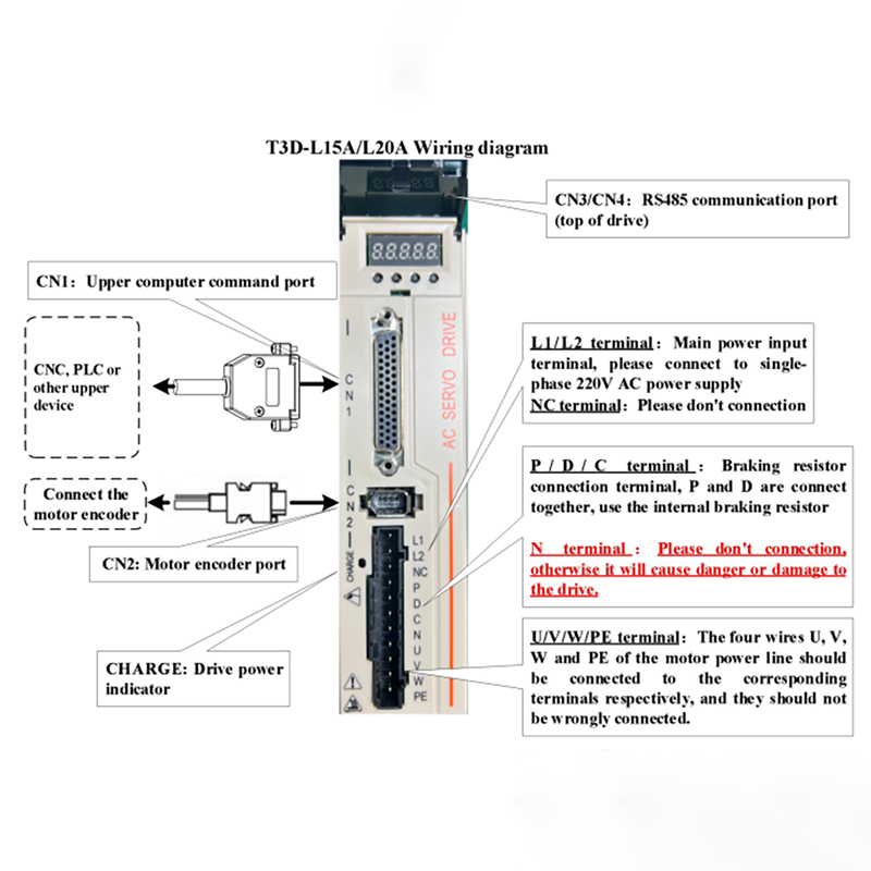 60AST 80AST 400W 600W 750W 1KW - Servo Motor 400W With Driver 评论和价格