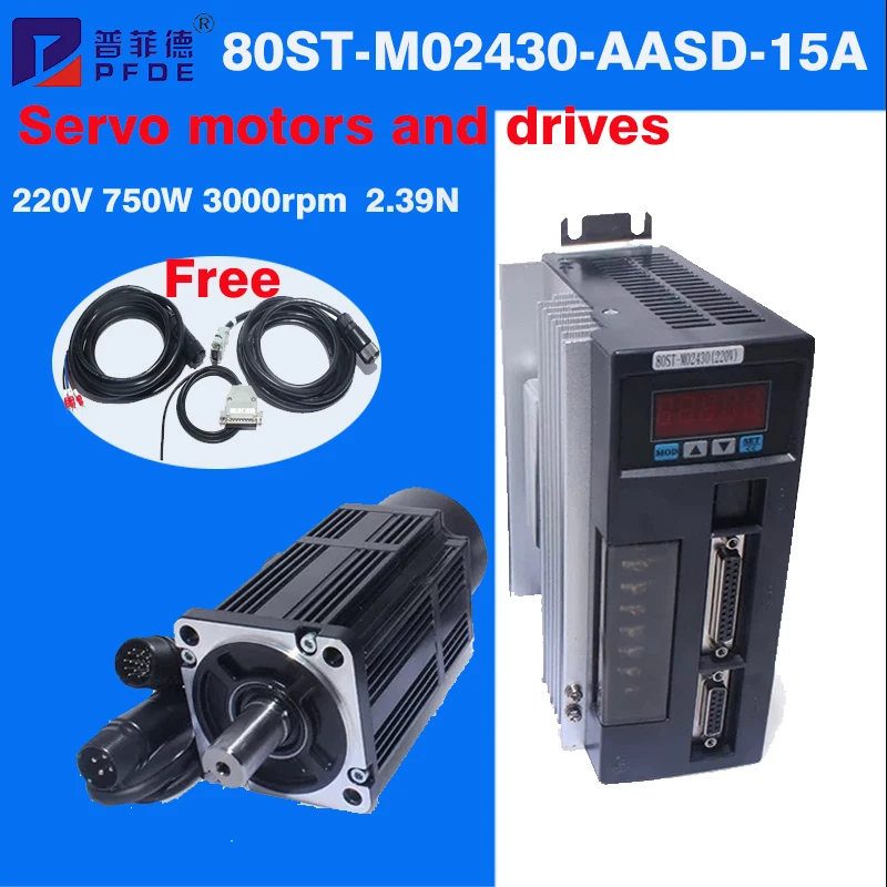 AASD-15A Driver 80ST-M02430 AC - Servo Driver 750W Ac Servo Motor 评论和价格