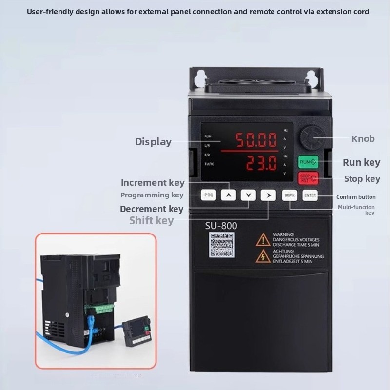 External VFD Digital Control K - Vfd Remote Keypad Panel 评论和价格