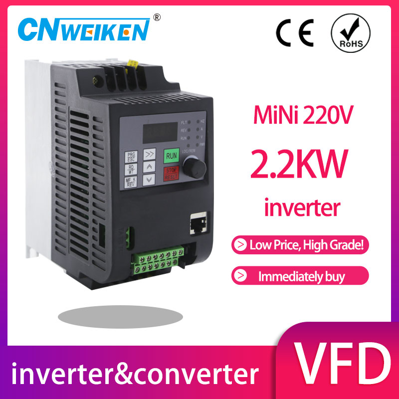 0.75KW - 2.2KW MINI 220v to Th - Vfd 0.75Kw Mini Inverter 评论和价格