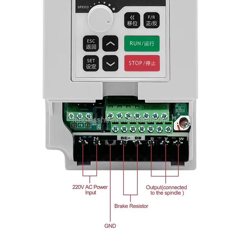 VFD 220V Single Phase or 3 Pha - Vfd 7.5Kw Inverter Motor 评论和价格