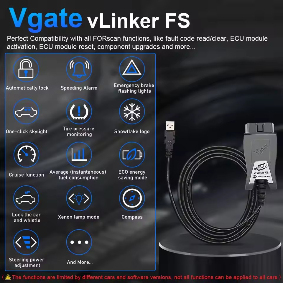Vgate VLinker FS USB ELM327 Fo - Vfd With Brake Resistor 评论和价格