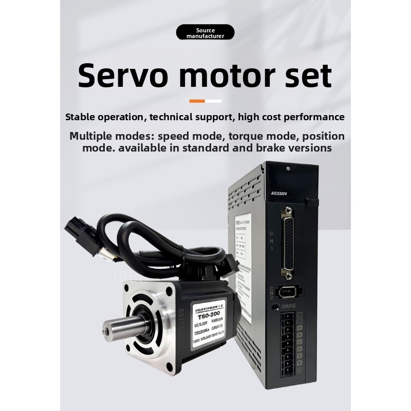 Servo Motor Driver Kit 200W 40 - Servo Driver 750W Ac Servo Motor 评论和价格