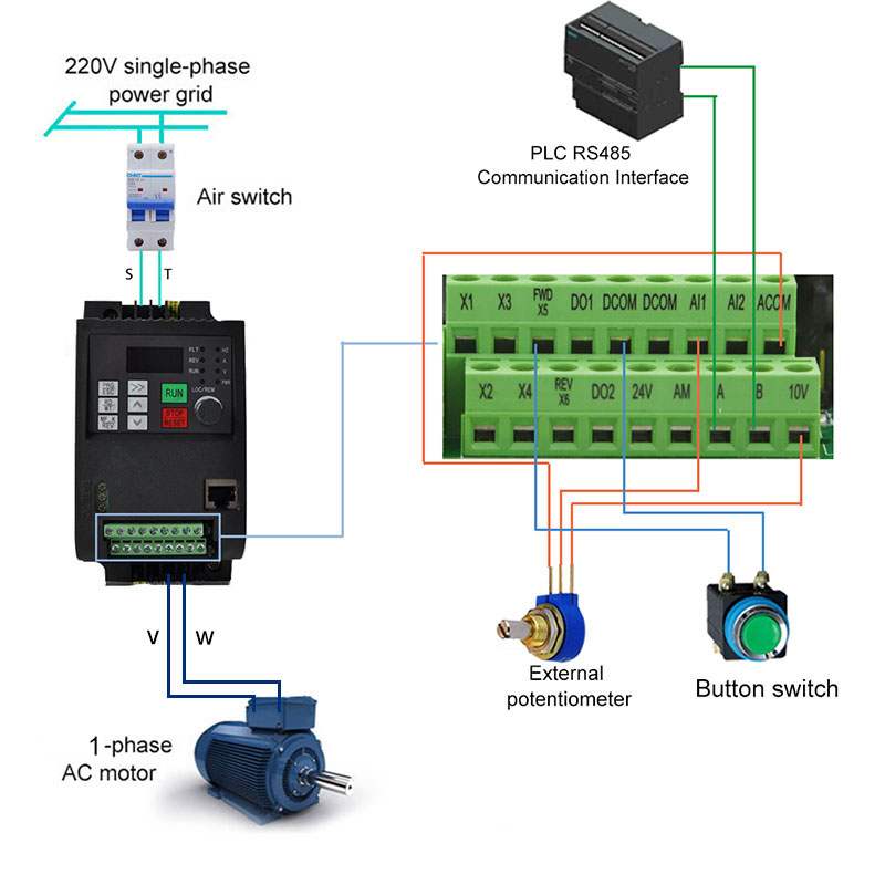 2.2KW 220V VFD Single Phase In - Vfd 2.2Kw Single Phase 220V 评论和价格
