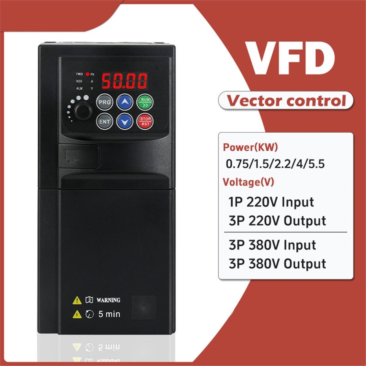 A10I 1.5/2.2 KW VFD Frequency  - Variable Frequency Drive 3 Phase 380V 评论和价格