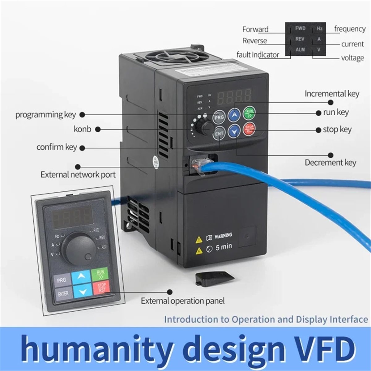 A10I 1.5/2.2 KW VFD Frequency  - Variable Frequency Drive 3 Phase 380V 评论和价格