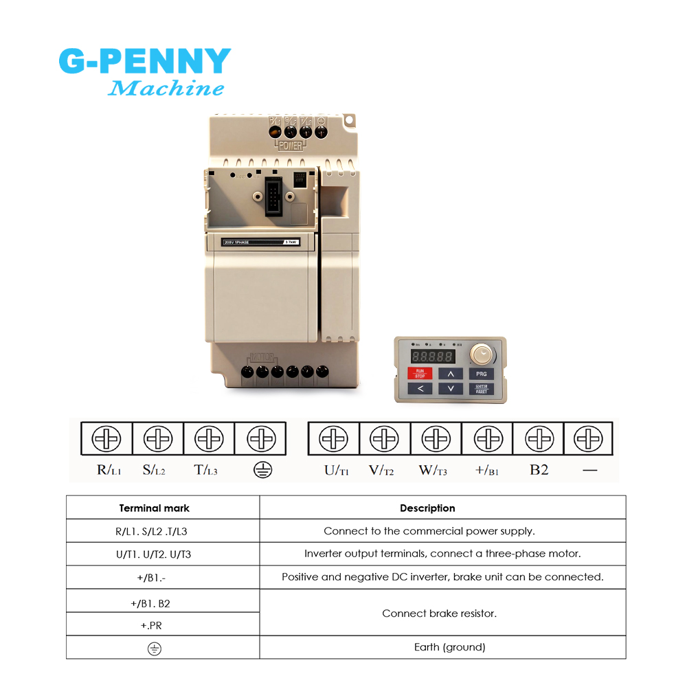 G-Penny 3.7kw‌ 220V/380V Vecto - Variable Frequency Drive 3 Phase 380V 评论和价格