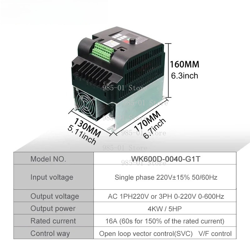 Single Output 220V Motor Speed - Vfd 2.2Kw Single Phase 220V 评论和价格