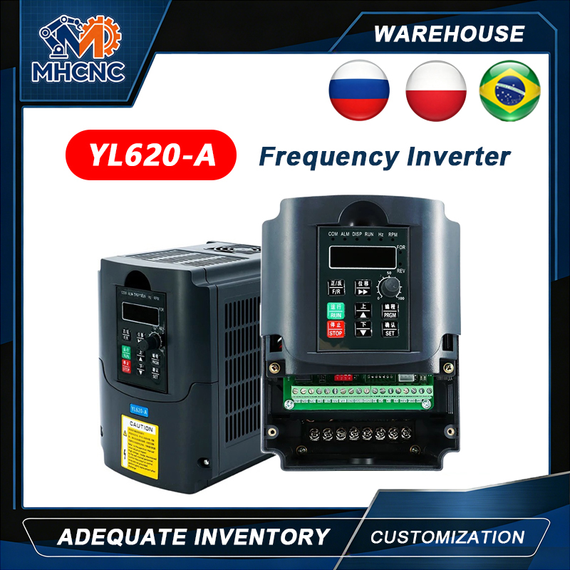 Local Stock MHCNC YL620 A VFD  - Vfd 2.2Kw Single Phase 220V 评论和价格