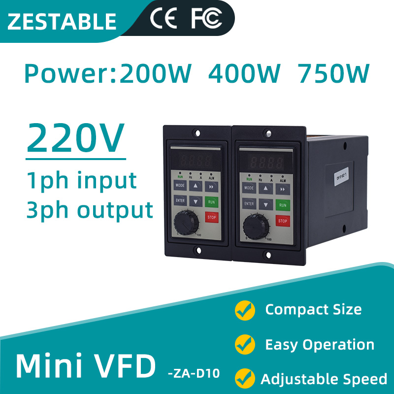 Economical Mini VFD Variable F - Vfd 0.75Kw Mini Inverter 评论和价格