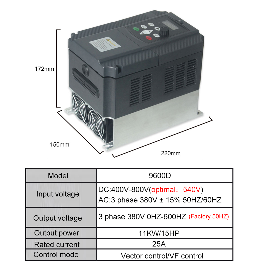 PV solar inverter DC to AC thr - Vfd 11Kw Pump Controller 评论和价格