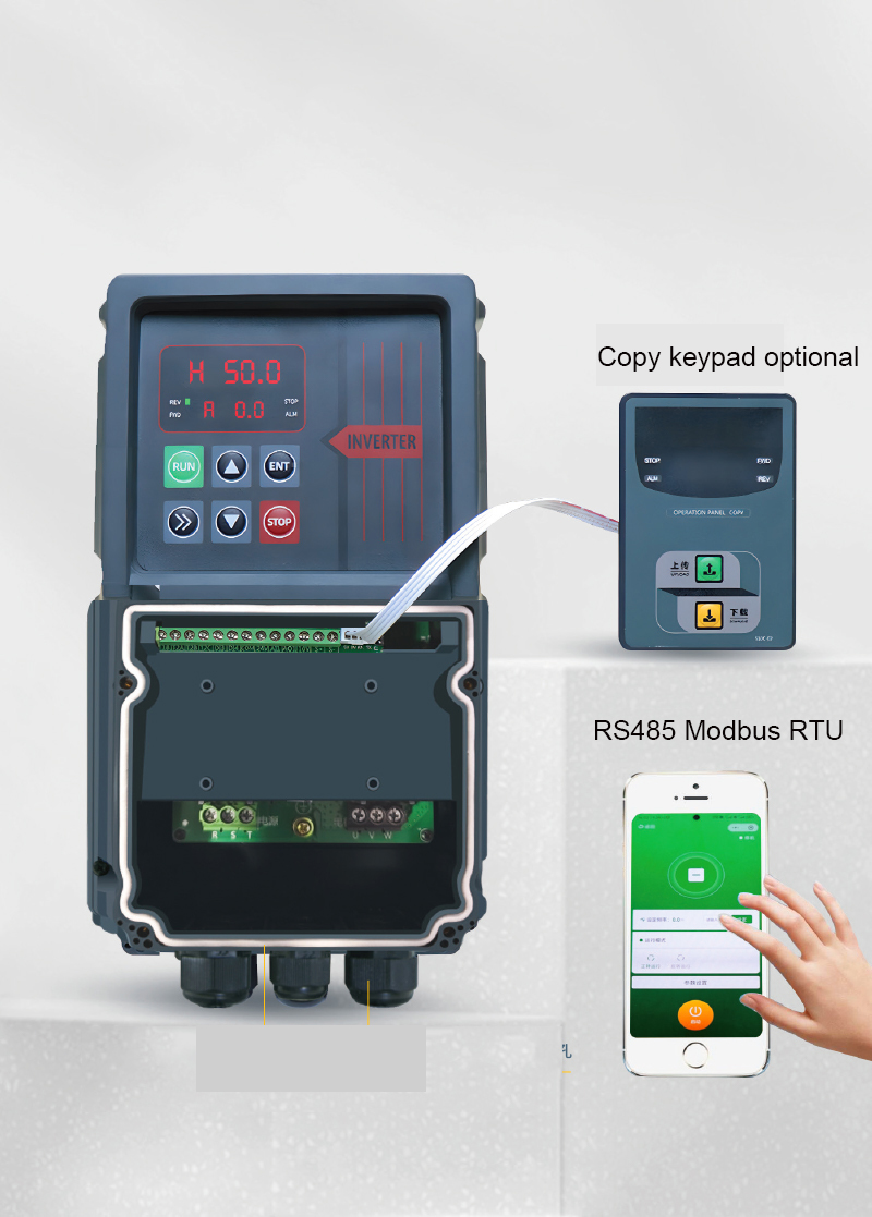 IP66 M980-0110G3 11kW 380V 3 P - Vfd 11Kw Pump Controller 评论和价格